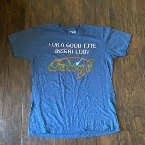 GALAGA FOR A GOOD TIME INSERT COIN T-SHIRT Size Large in EUC